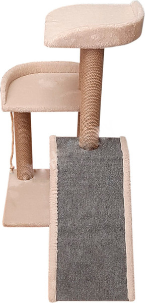 Изображение товара Комплекс для кошек Cat House Ландыш 0.89 (джут бежевый)