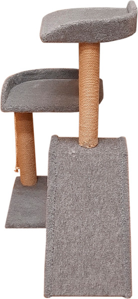 Изображение товара Комплекс для кошек Cat House Ландыш 0.89 (джут серый)
