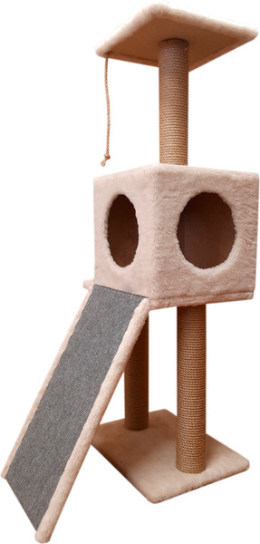 Изображение товара Комплекс для кошек Cat House Альфа 1.10 (джут бежевый)