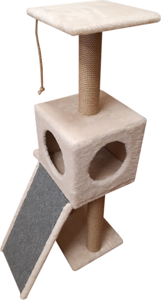 Изображение товара Комплекс для кошек Cat House Альфа 1.10 (джут бежевый)