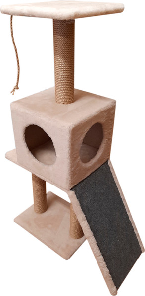 Изображение товара Комплекс для кошек Cat House Бета 1.10 (джут бежевый)