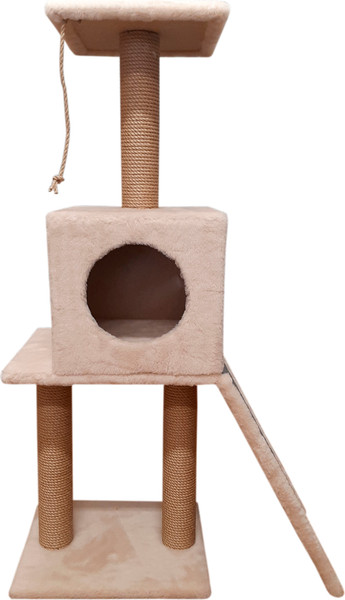 Изображение товара Комплекс для кошек Cat House Бета 1.10 (джут бежевый)