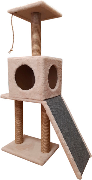 Изображение товара Комплекс для кошек Cat House Бета 1.10 (джут бежевый)
