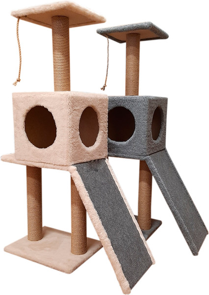Изображение товара Комплекс для кошек Cat House Бета 1.10 (джут бежевый)