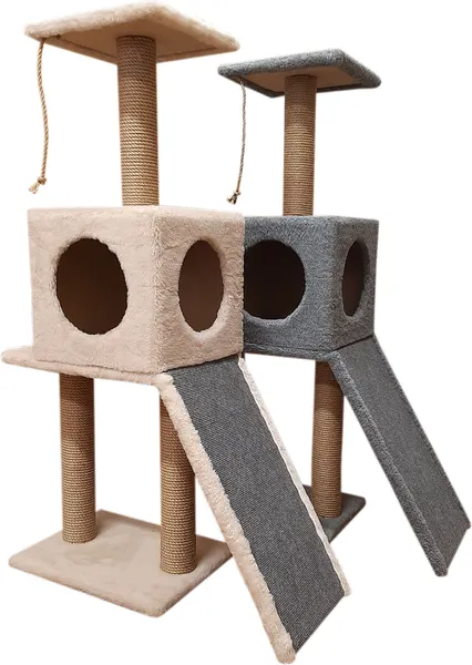 Изображение товара Комплекс для кошек Cat House Бета 1.10 (джут бежевый)