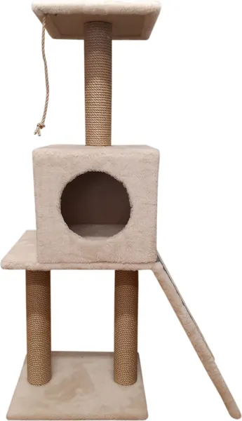 Изображение товара Комплекс для кошек Cat House Бета 1.10 (джут бежевый)