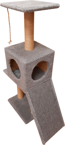 Изображение товара Комплекс для кошек Cat House Бета 1.10 (джут серый)