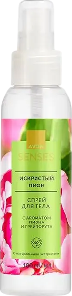Изображение товара Спрей для тела Avon Искристый пион (100мл)
