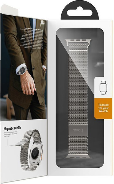 Изображение товара Ремешок для умных часов Hoco AS105 44/45/46/49мм (металлик)