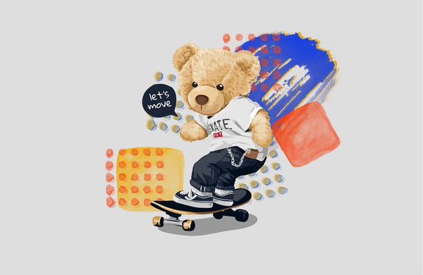 Изображение товара Фотообои листовые Citydecor Мишка Тедди 4 (400x260см)