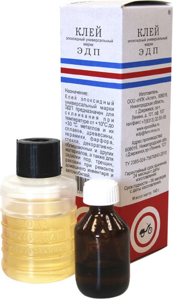 Изображение товара Клей АСТАТ Эпоксидный универсальный ЭДП / 753469 (140г)