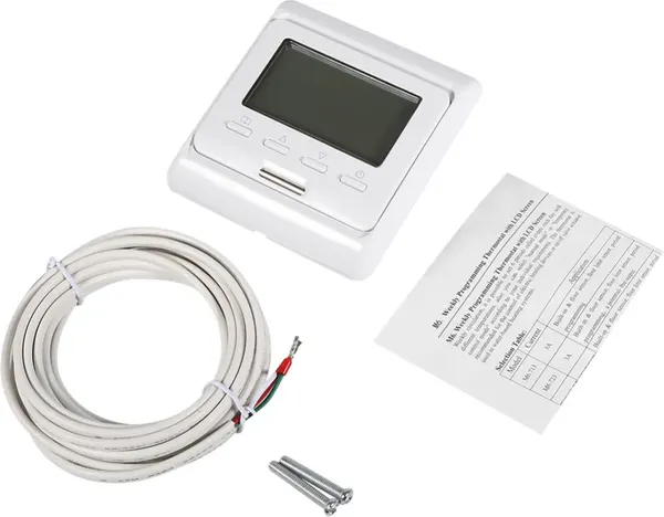 Изображение товара Терморегулятор для теплого пола Menred E51.716 с WiFi (белый)