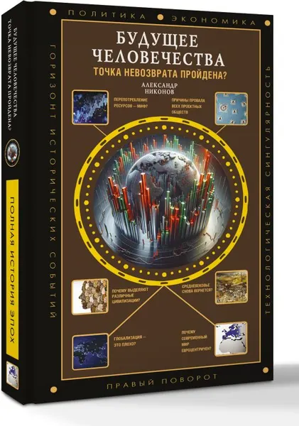 Изображение товара Книга АСТ Будущее человечества. Точка невозврата пройдена? Твердая обложка (Никонов Александр)