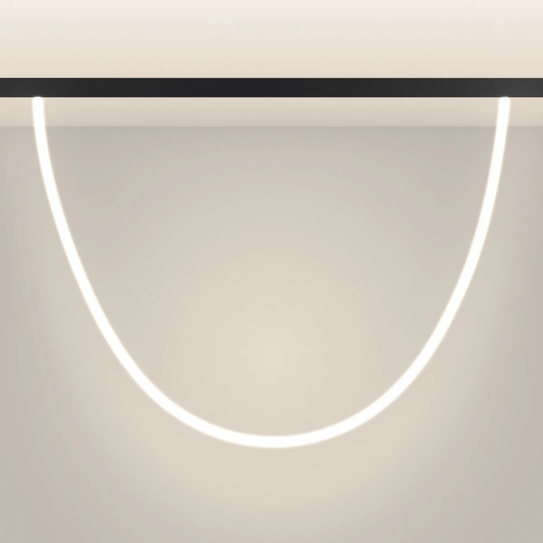 Изображение товара Трековый светильник Arlight MAG-ORIENT-TUBE-ELASTIC-R25-L2500-35W Warm3000 BK / 044332