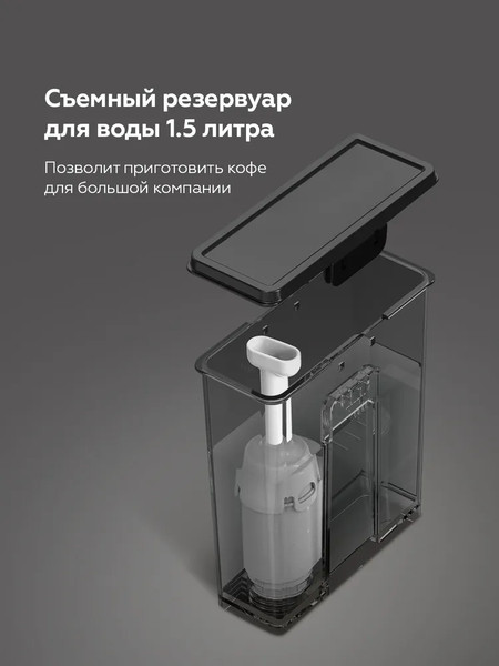 Изображение товара Кофемашина BQ CM6001 (черный)