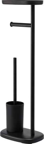 Изображение товара Стойка для туалетной бумаги с ершиком Bergenson Bjorn Slim / BB0000945 (черный)