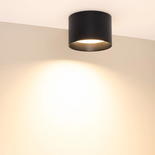 Изображение товара Точечный светильник Arlight SP-BISCOTTO-R120-12W Warm3300-MIX BK 80deg / 055010