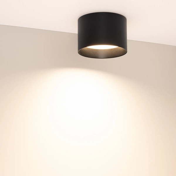 Изображение товара Точечный светильник Arlight SP-BISCOTTO-R120-12W Warm3300-MIX BK 80deg / 055010