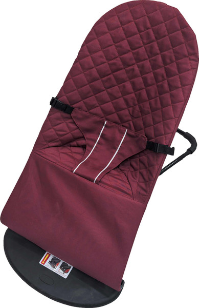 Изображение товара Детский шезлонг NINO Aria балансирующий (бордовый)