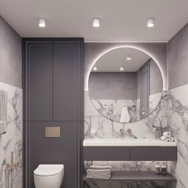 Изображение товара Точечный светильник Arlight SP-CYLINDO-R160-18W Warm3000 WH 110deg / 043962