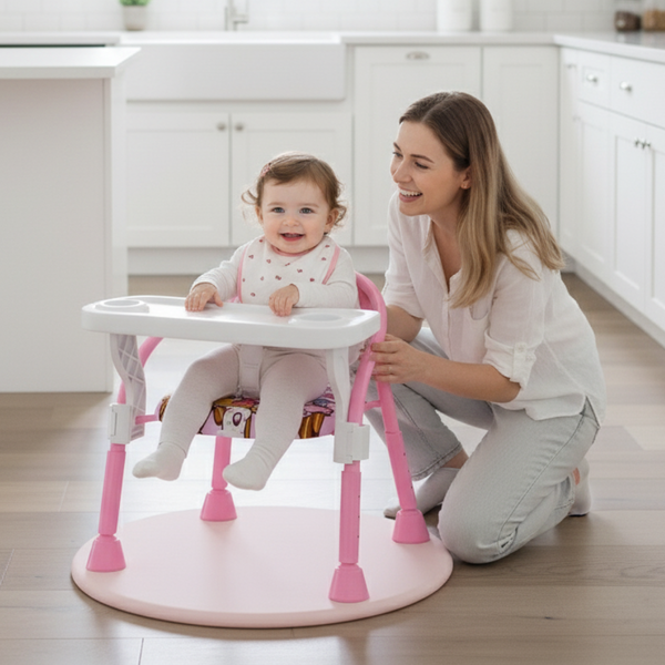 Изображение товара Стульчик для кормления NINO Mini (розовый)