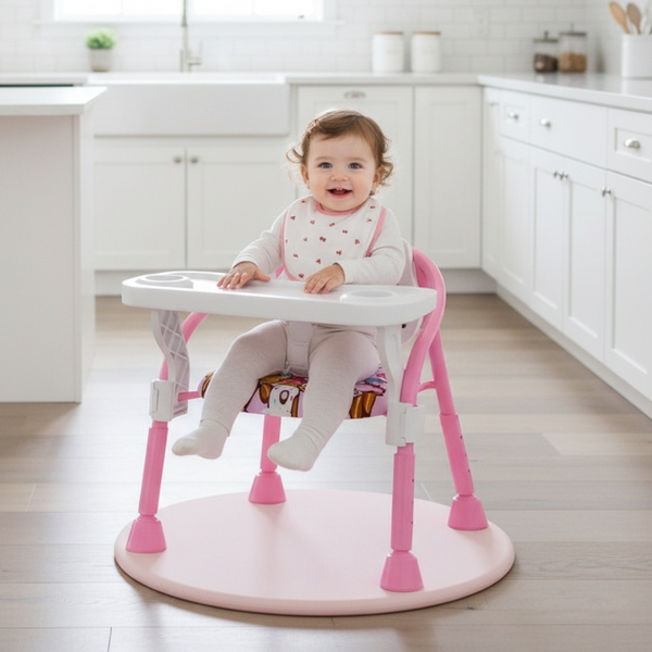 Изображение товара Стульчик для кормления NINO Mini (розовый)