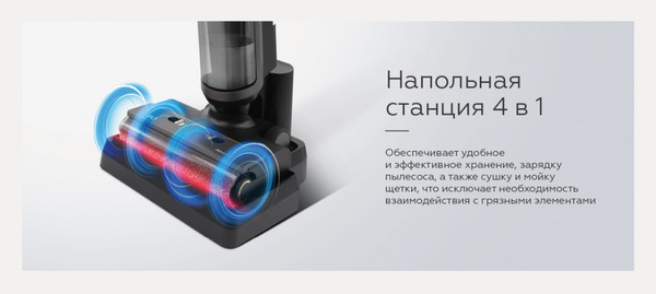 Изображение товара Вертикальный пылесос BQ VCA1006W (серый)