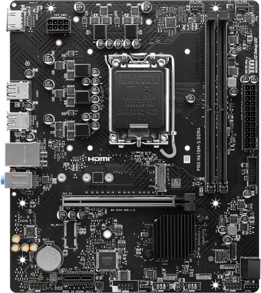 Изображение товара Материнская плата MSI PRO H610M-S DDR4