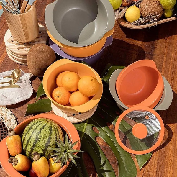 Изображение товара Кастрюля Oxford Caju 129177 BM01-4508 (с крышкой)