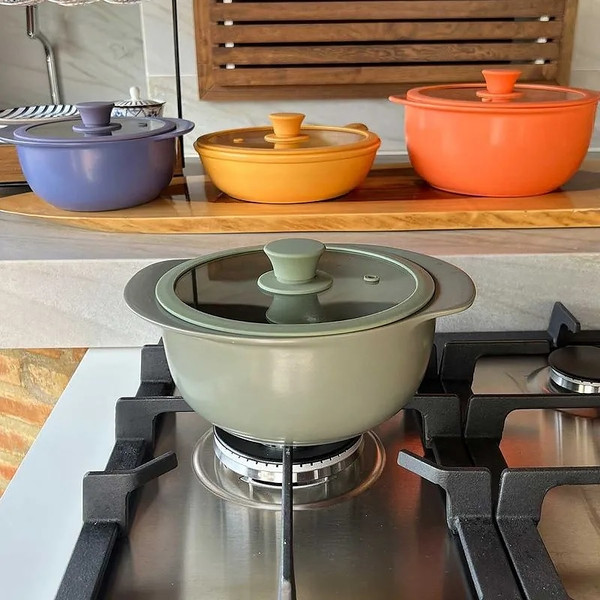 Изображение товара Кастрюля Oxford Eucalipto 129237 BM01-4510 (с крышкой)