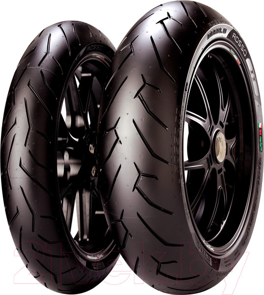 Изображение товара Мотошина передняя Pirelli Diablo Rosso II 120/70R17 58W TL (K)