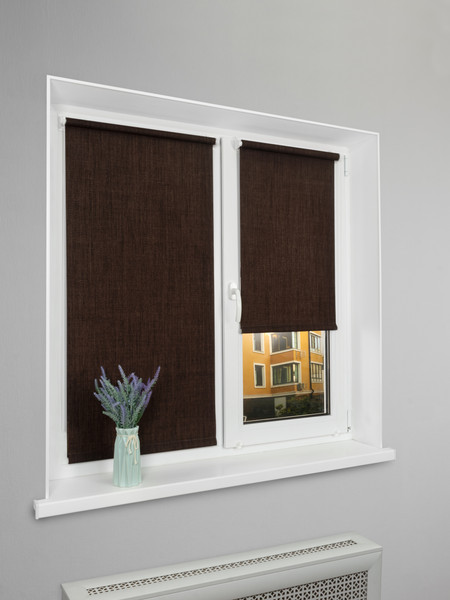 Изображение товара Рулонная штора Lm Decor Урбан LM 40-09 52x160 (темно-коричневый)