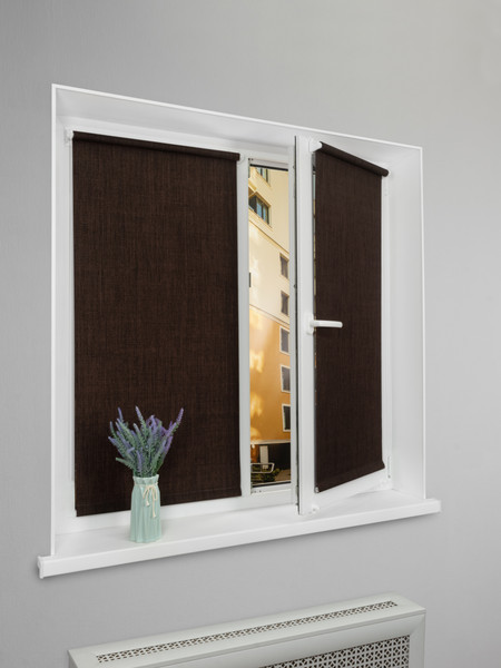 Изображение товара Рулонная штора Lm Decor Урбан LM 40-09 52x160 (темно-коричневый)