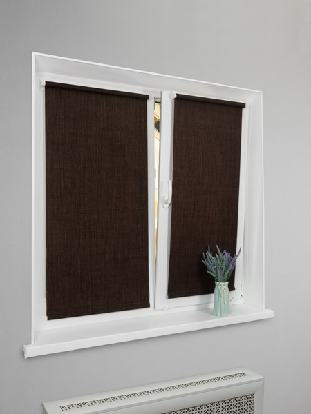 Изображение товара Рулонная штора Lm Decor Урбан LM 40-09 52x160 (темно-коричневый)