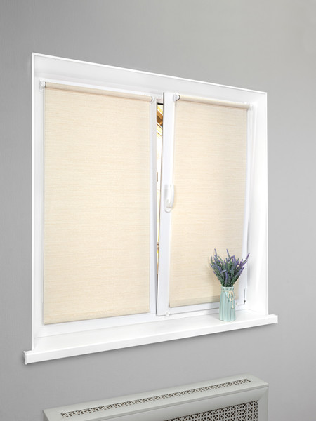Изображение товара Рулонная штора Lm Decor Жаккард LM 66-02 160x170 (кремовый)