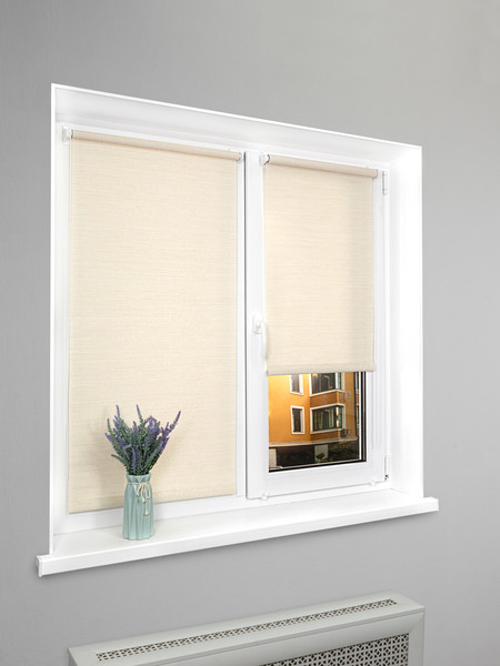 Изображение товара Рулонная штора Lm Decor Жаккард LM 66-02 160x170 (кремовый)