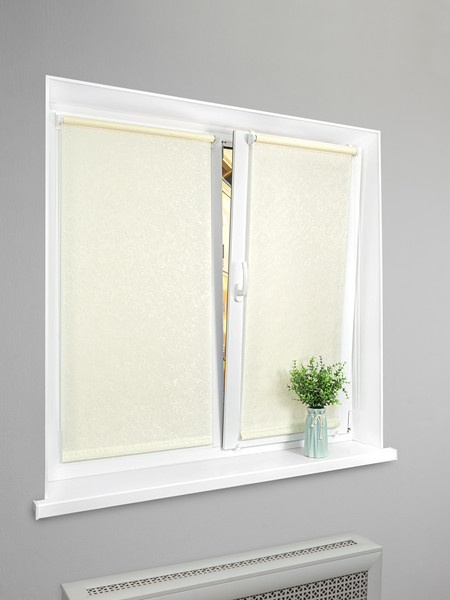 Изображение товара Рулонная штора Lm Decor Жаккард LM 66-02 52x160 (кремовый)