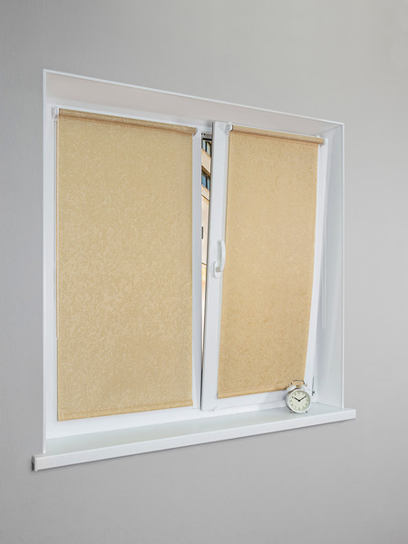 Изображение товара Рулонная штора Lm Decor Жаккард LM 66-04 64x215 (бежевый)