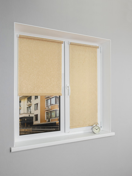 Изображение товара Рулонная штора Lm Decor Жаккард LM 66-04 64x215 (бежевый)