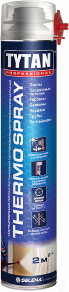 Изображение товара Клей-пена Tytan Professional Thermospray (870мл)