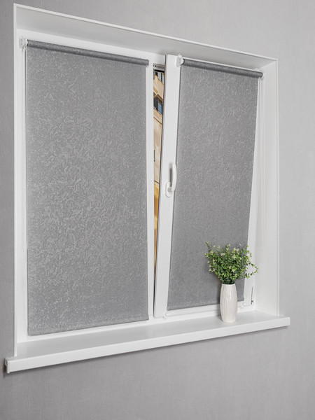 Изображение товара Рулонная штора Lm Decor Жаккард LM 66-05 67x160 (серый)
