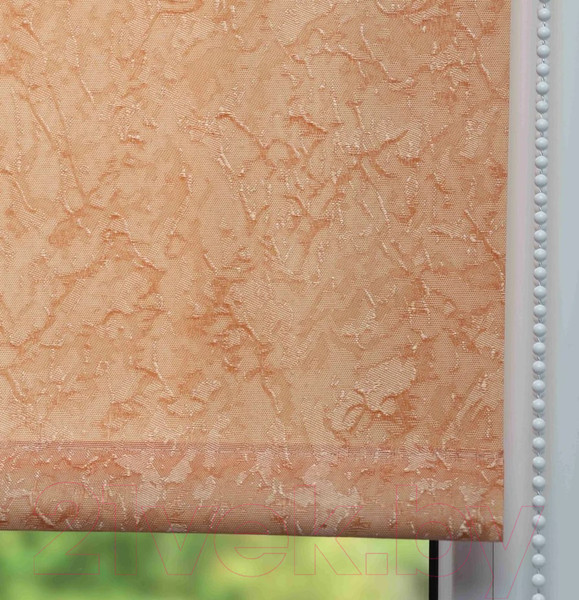 Изображение товара Рулонная штора Lm Decor Жаккард LM 66-07 57x160 (терракот)