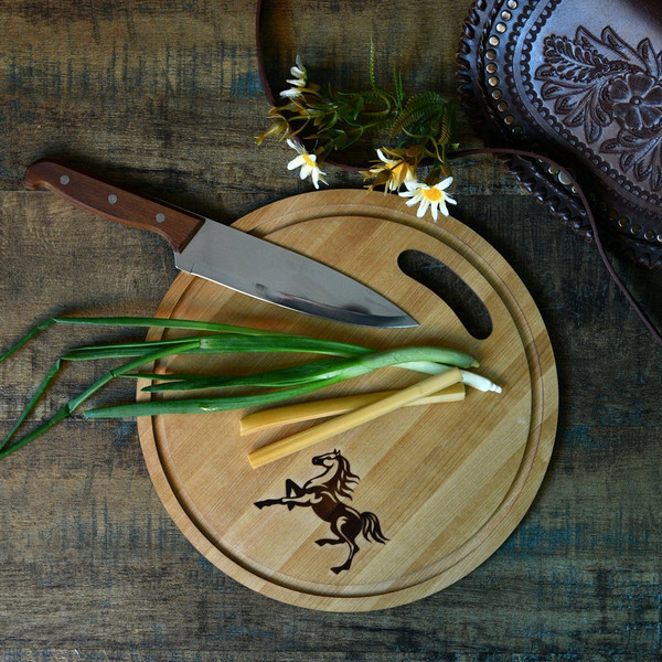 Изображение товара Разделочная доска Мультидом Мустанг / МТ18-238