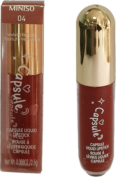Изображение товара Жидкая помада для губ Miniso Capsule / 8633