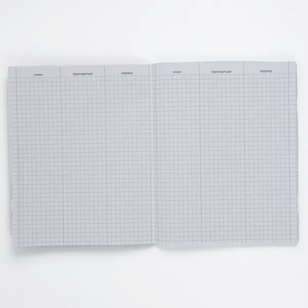 Изображение товара Тетрадь предметная Listoff Для записи иностранных слов English / ТИС54898