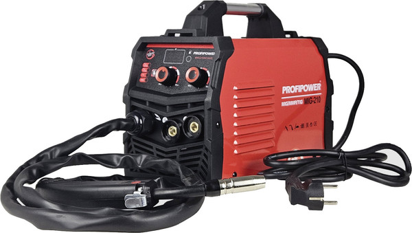 Изображение товара Инвертор сварочный Profipower MIG-210 MIG/MMA/TIG / E0256