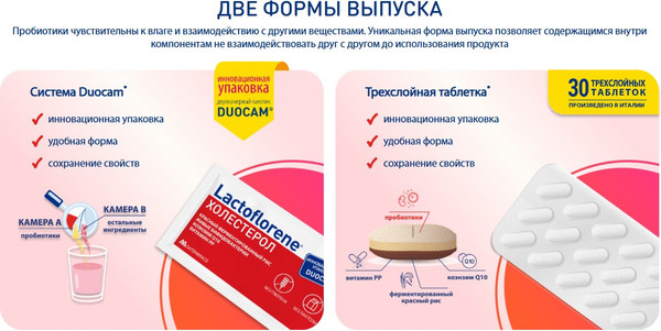 Изображение товара Комплексная пищевая добавка Lactoflorene Холестерол (30 капсул)