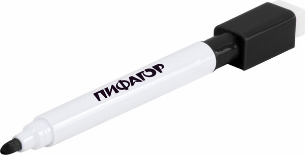 Изображение товара Набор маркеров Пифагор 152563 (8шт, черный)