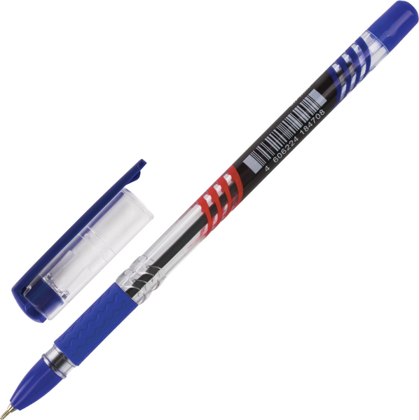 Изображение товара Ручка шариковая Brauberg Trait / 142697 (синий)