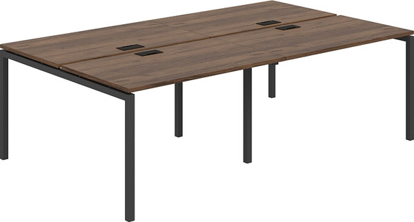 Изображение товара Комплект письменных столов Norden 240х143.8х75 / SG.254.DM.44.AN (антрацит/дуб модена)